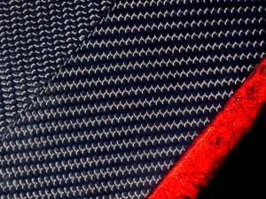 FIAT 500 Rear Diffuser in Carbon Fiber - Estremo Aerography - Red Candy